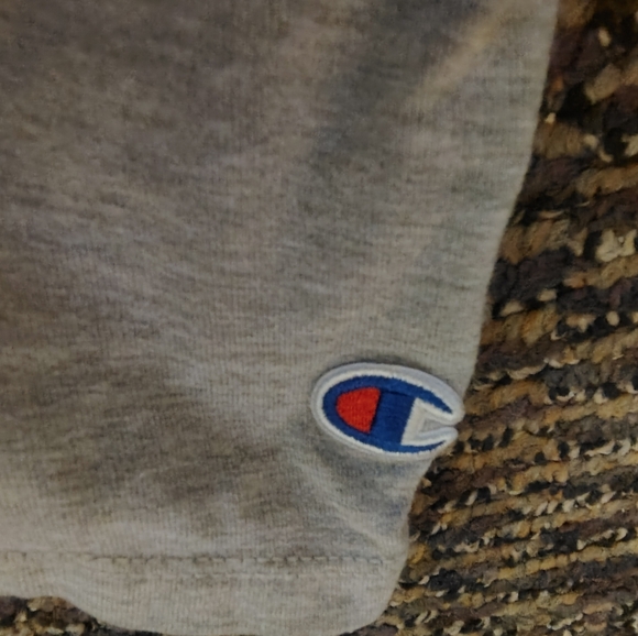 Men's Champion Grey Tee Shirt - Picture 3 of 9